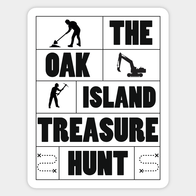 The Oak Island Treasure Hunt Sticker by OakIslandMystery